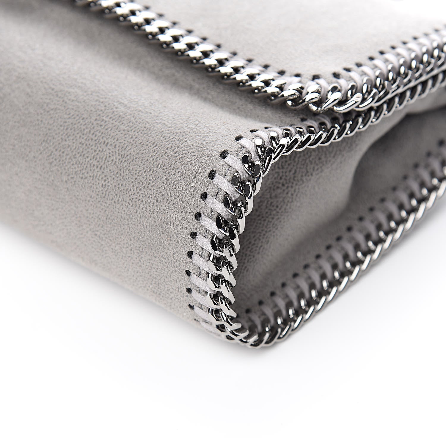 Stella McCartney Shaggy Deer Falabella Messenger Grey 8 of 9