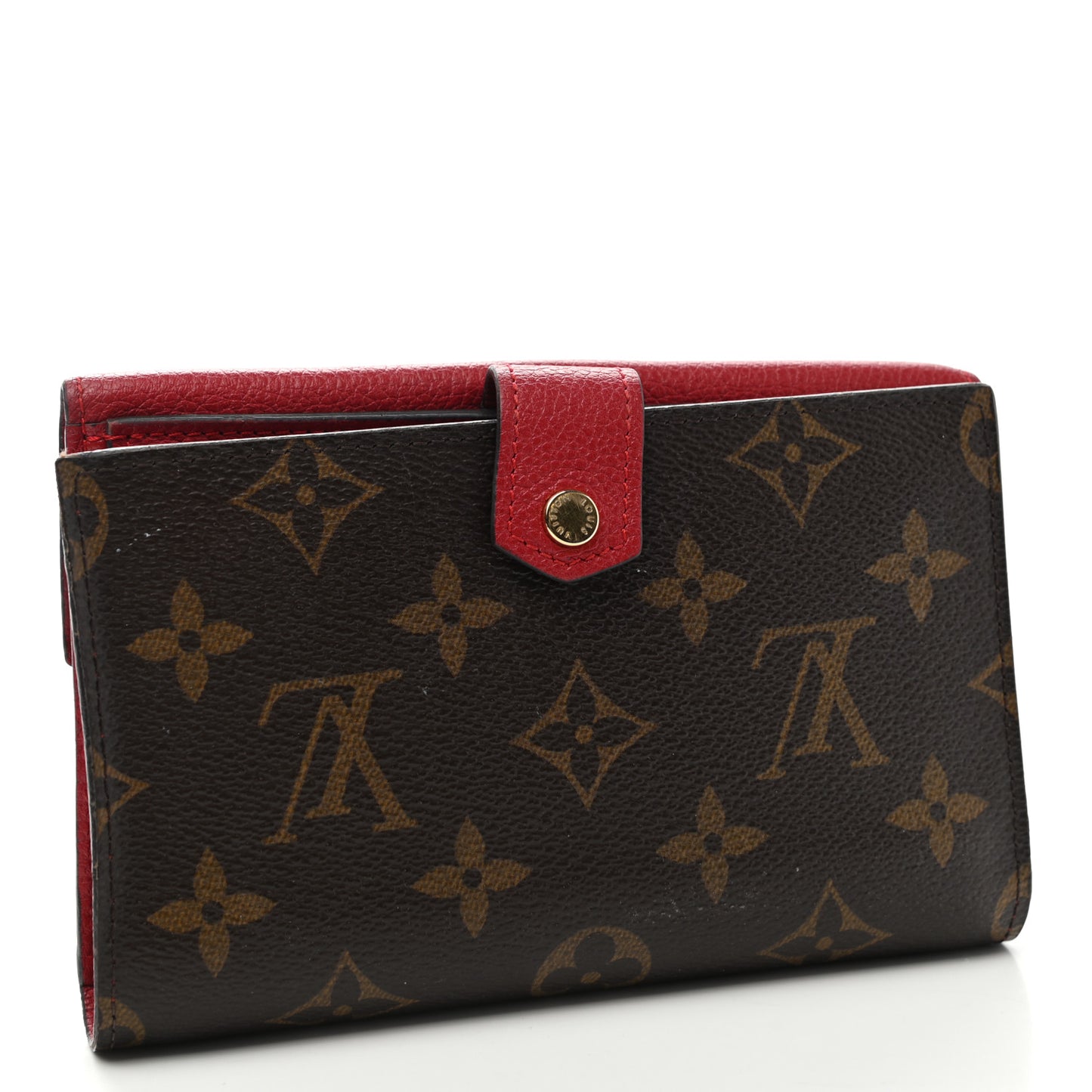 Monogram Pallas Compact Wallet Cherry