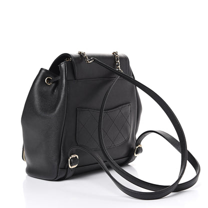 Chanel Caviar Quilted Business Affinity Backpack Black 2 of 12
