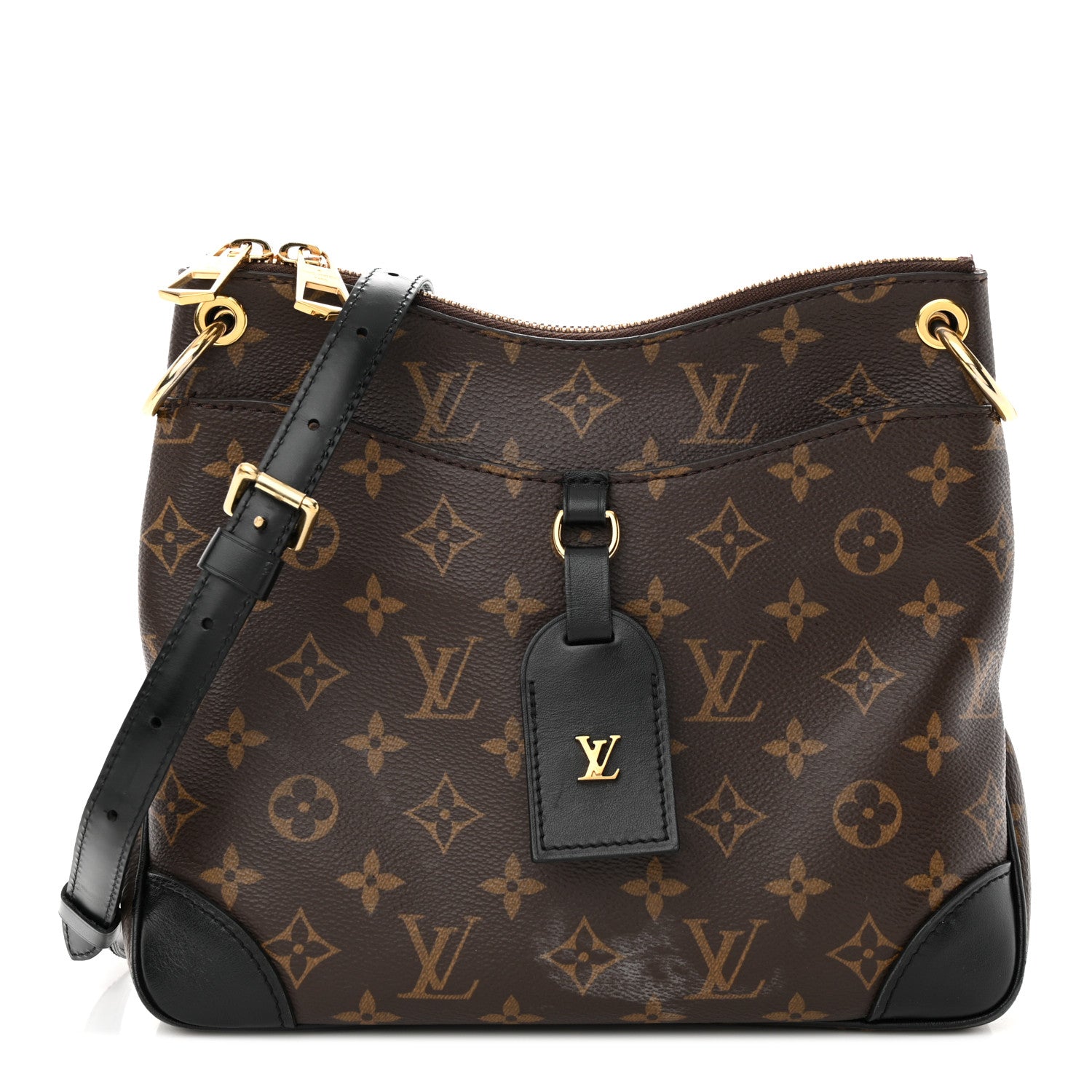 Louis Vuitton Monogram Odeon PM Black 1 of 10