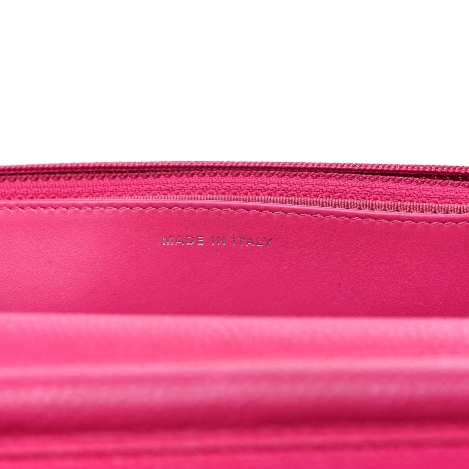 Chanel Iridescent Caviar Quilted Wallet on Chain WOC Pink 6 of 11