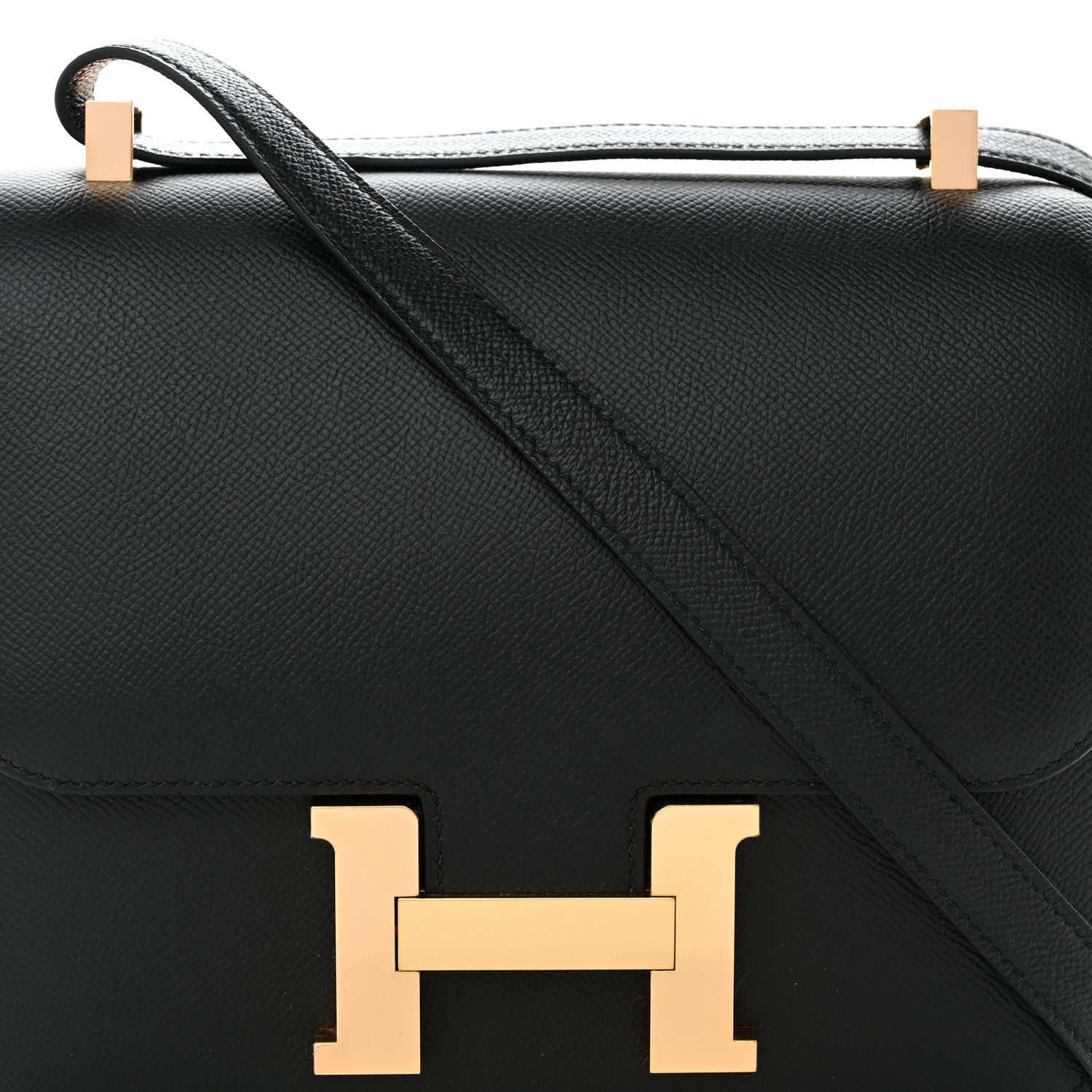 Hermes Epsom Constance 24 Black 8 of 14