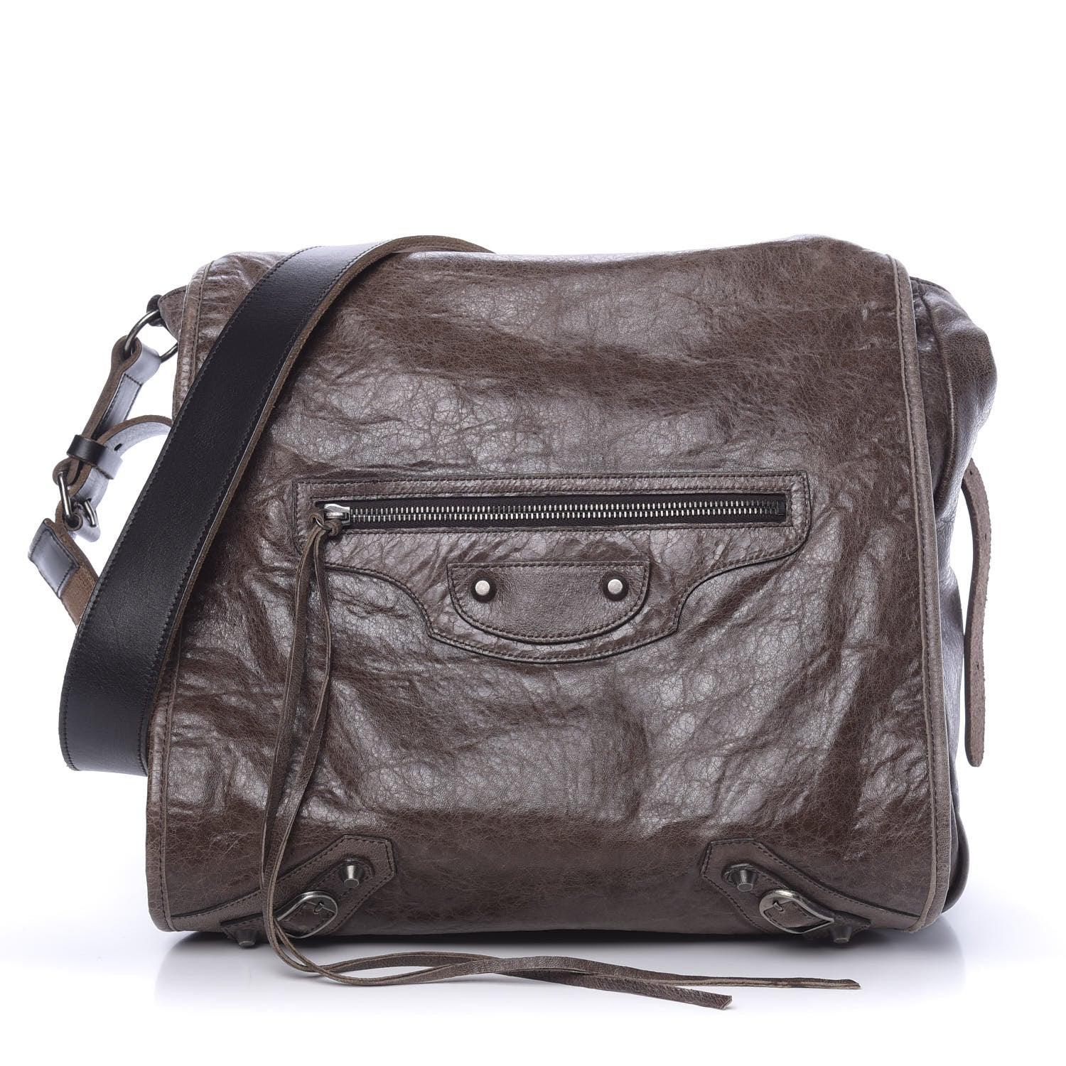Balenciaga Agneau Besace Messenger Flap Bag 1 of 10