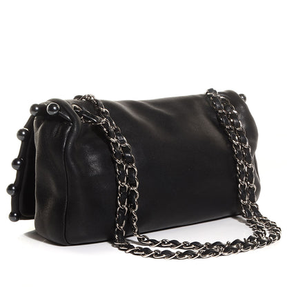 Chanel Lambskin Pearl Obsession Flap Black 3 of 7
