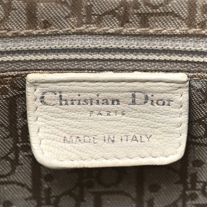 Christian Dior Lambskin Cannage Medium Soft Lady Dior White 6 of 14
