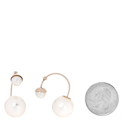 Christian Dior Pearl Ultradior Earrings Cream 2 of 5