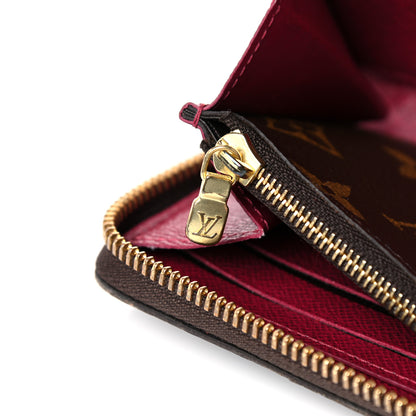 Louis Vuitton Monogram Clemence Wallet Fuchsia 7 of 10