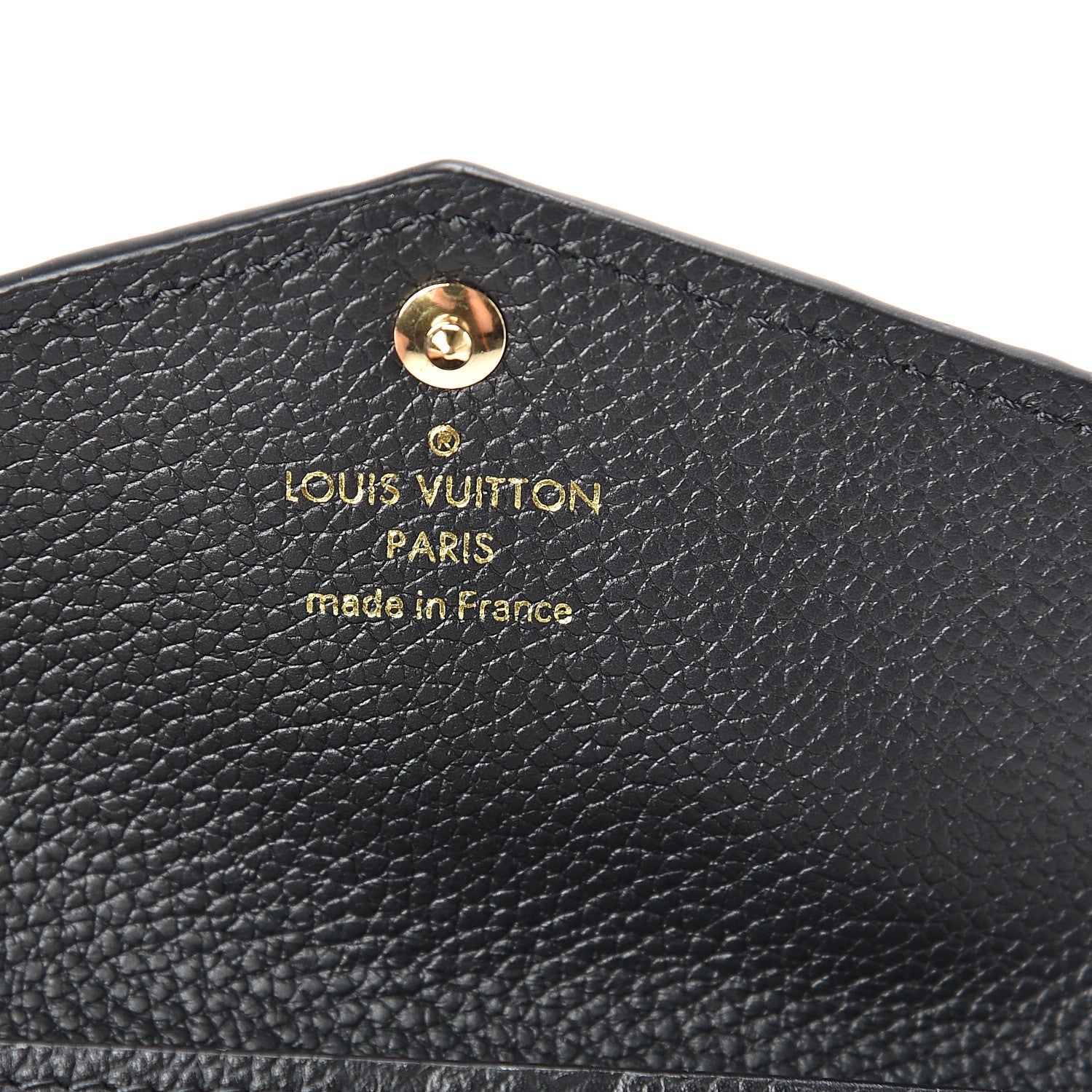 Louis Vuitton Empreinte Key Pouch Black 6 of 7