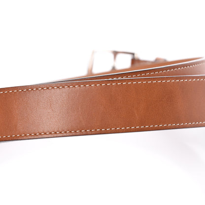 Hermes Barenia Etriviere Belt 90 Fauve 8 of 9