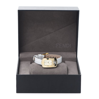 Fendi Stainless Steel Calfskin Diamond 29mm Chameleon Quartz Watch White 6 of 6