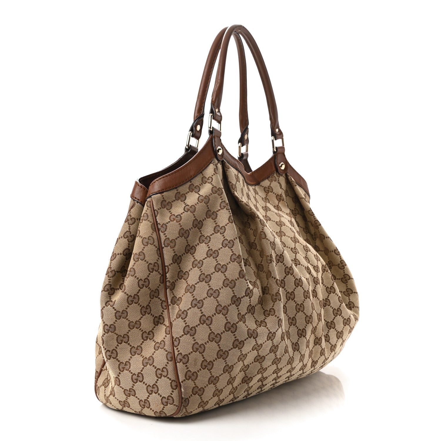 Gucci Monogram Large Sukey Tote Brown 2 of 9