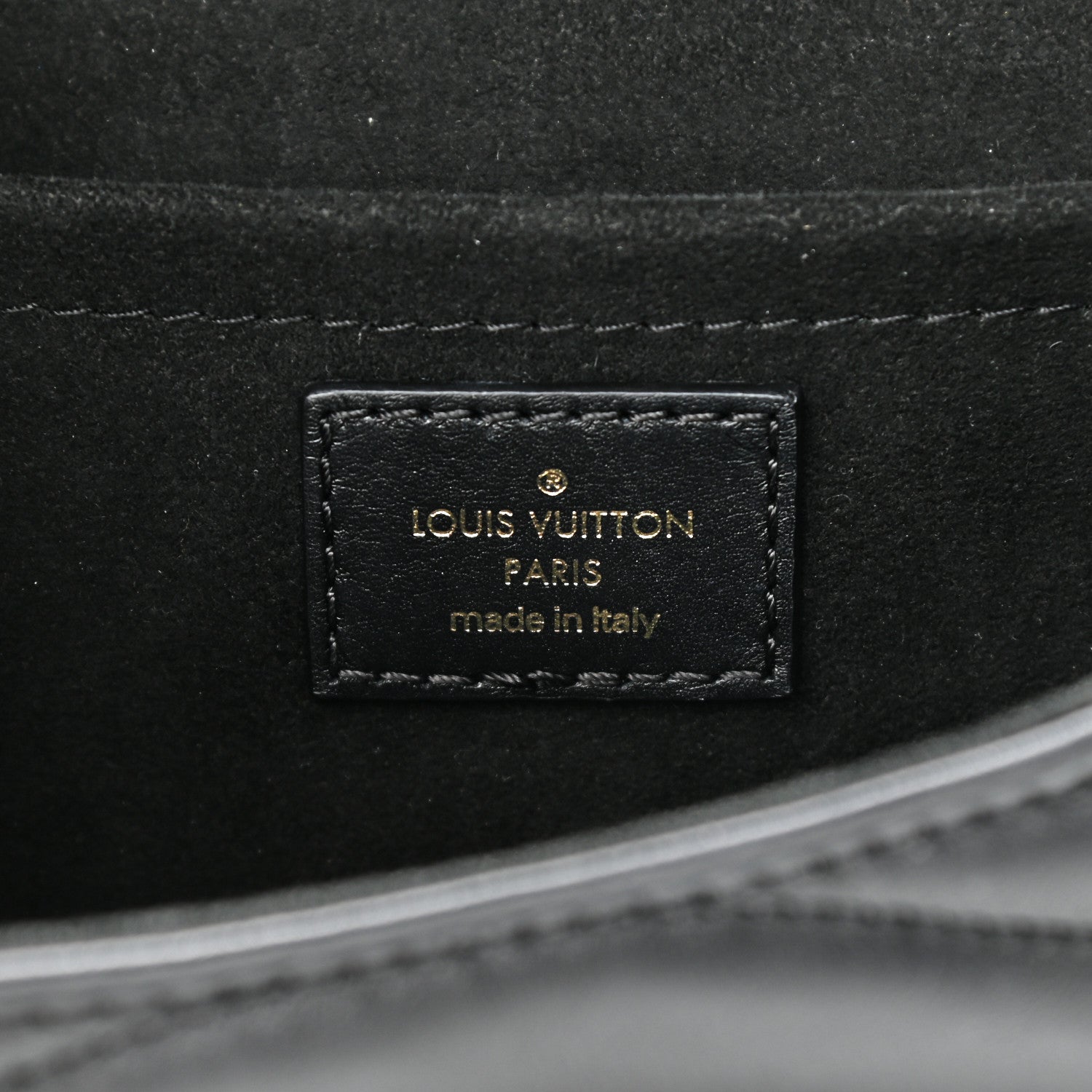 Louis Vuitton Calfskin New Wave Chain MM Black 6 of 12