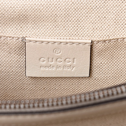 Gucci Calfskin Bamboo Web Medium Dionysus Top Handle Bag White Blue Hibiscus Red 5 of 12