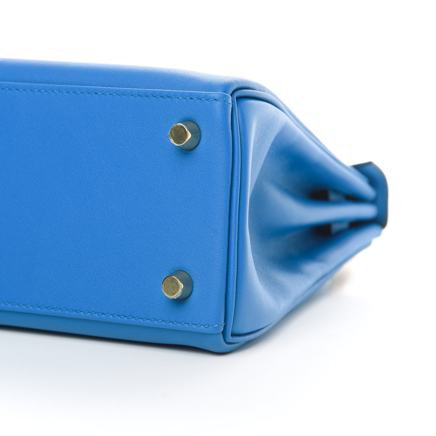 Hermes Swift Kelly Retourne 25 Bleu Zellige 10 of 11