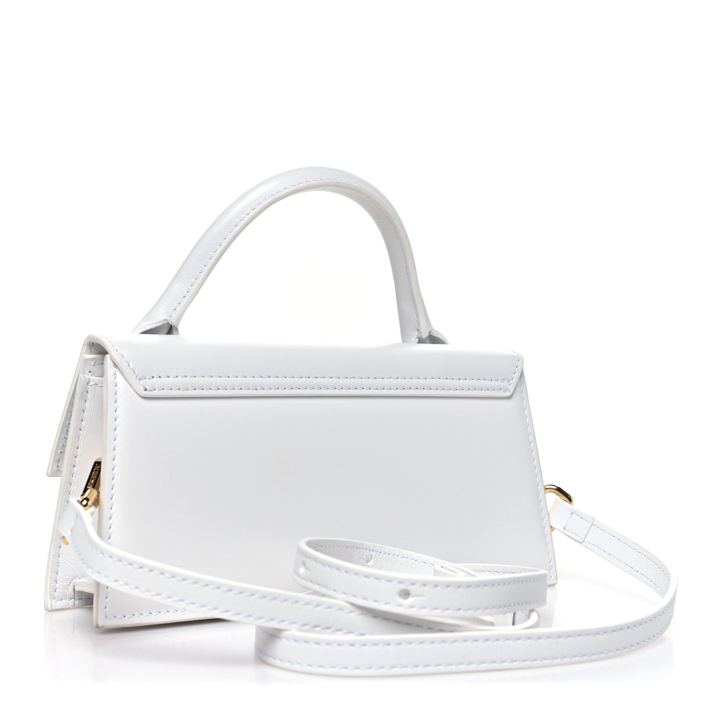 Smooth Calfskin Le Chiquito Long White