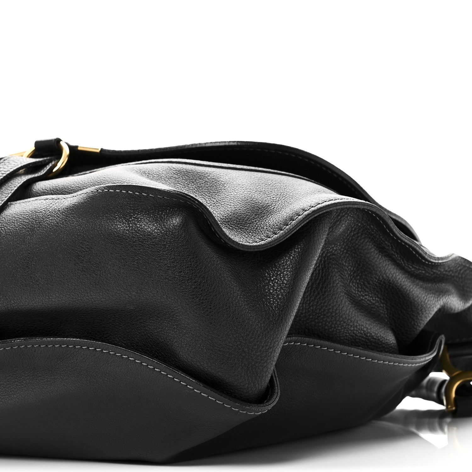 Chloe Calfskin Large Marcie Satchel Black 8 of 8