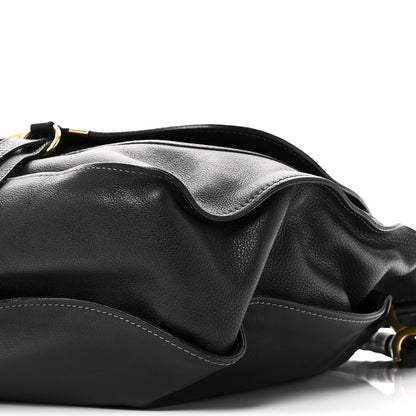 Chloe Calfskin Large Marcie Satchel Black 8 of 8