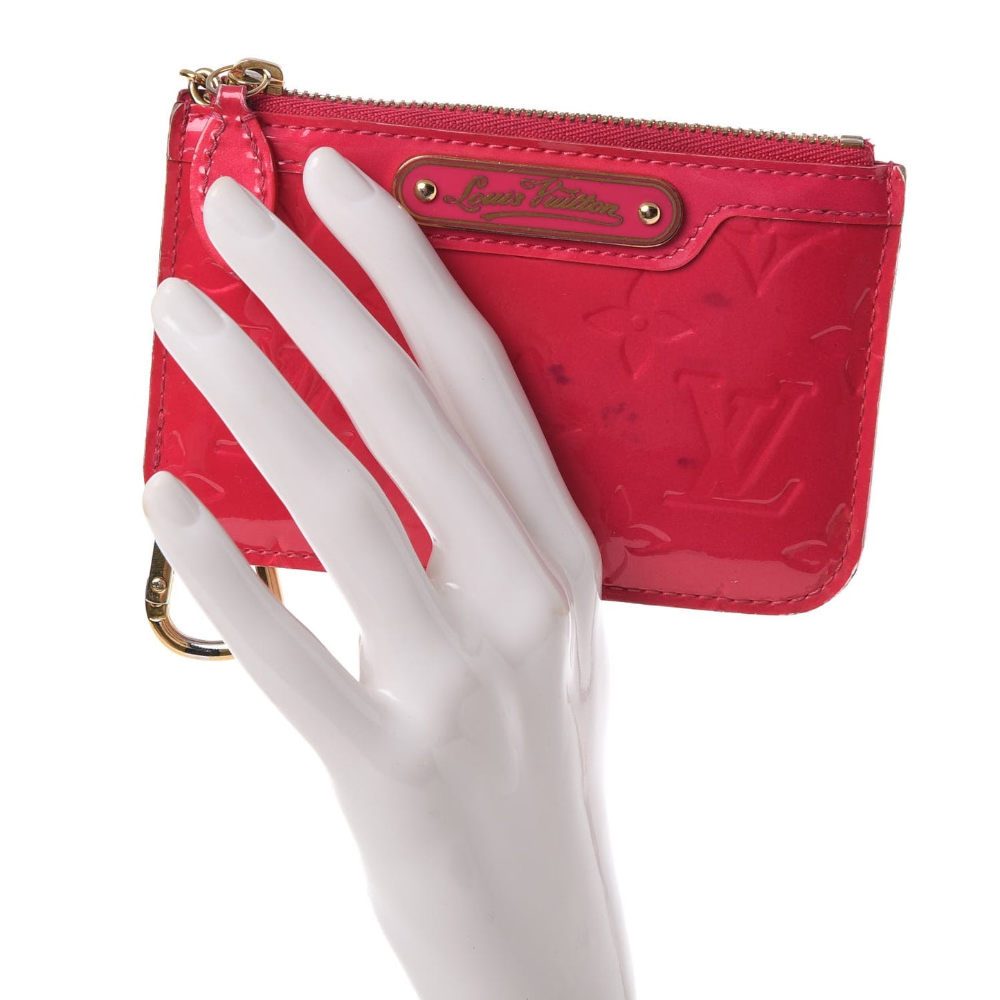 Vernis Key Pouch Rose Pop