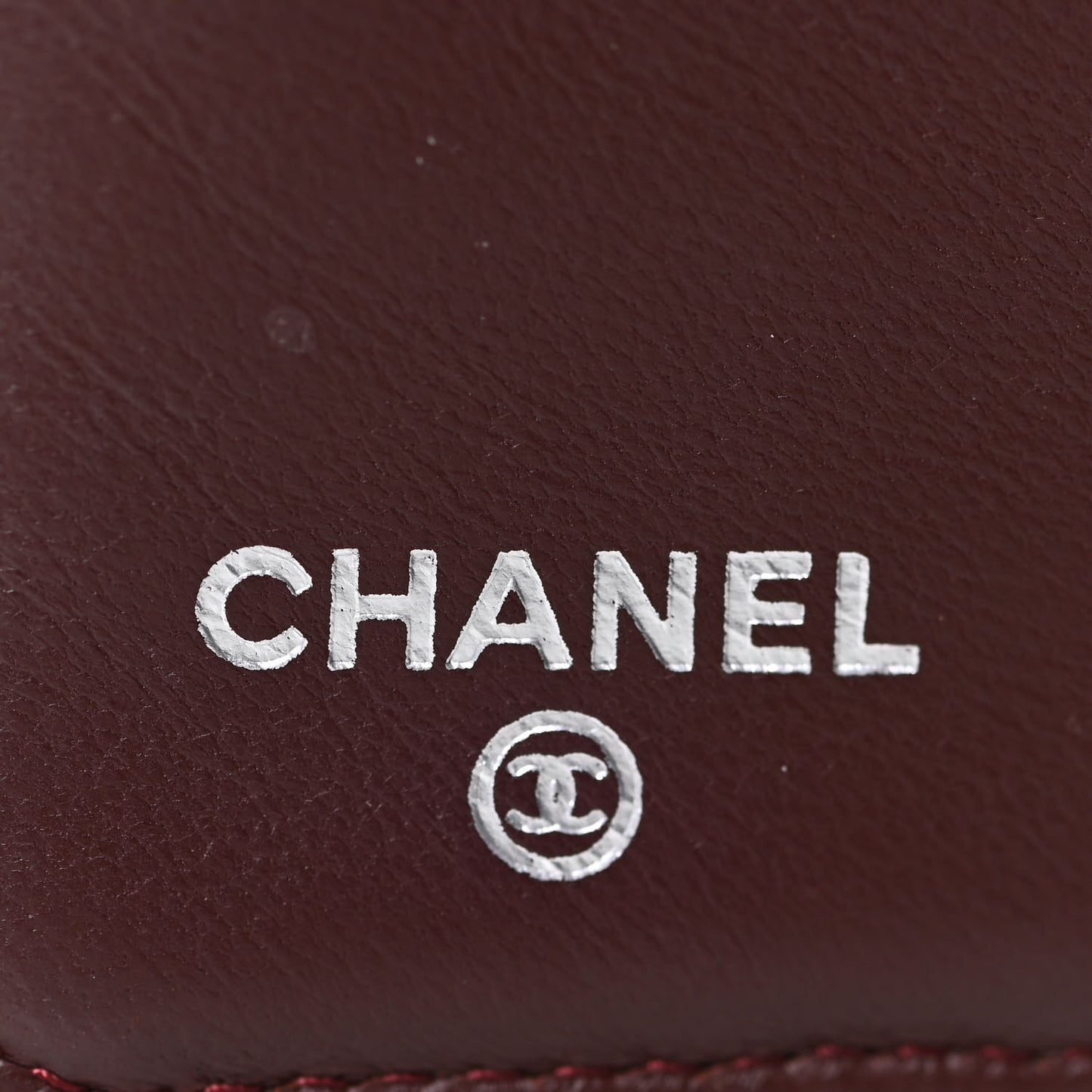 Lambskin Quilted Yen Wallet Black