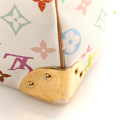 Louis Vuitton LOUIS VUITTON Monogram Multicolor Speedy 30 White 14 of 18