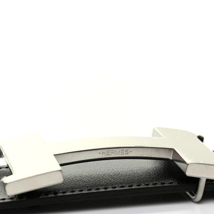 Hermes Box Togo 42mm Constance H Belt 100 Black Etain 7 of 7