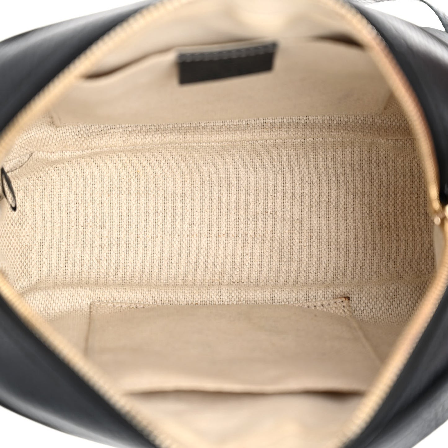 Pebbled Calfskin Small Soho Disco Bag Black