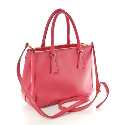 Prada Saffiano Small Galleria Double Zip Tote Tamaris 3 of 13