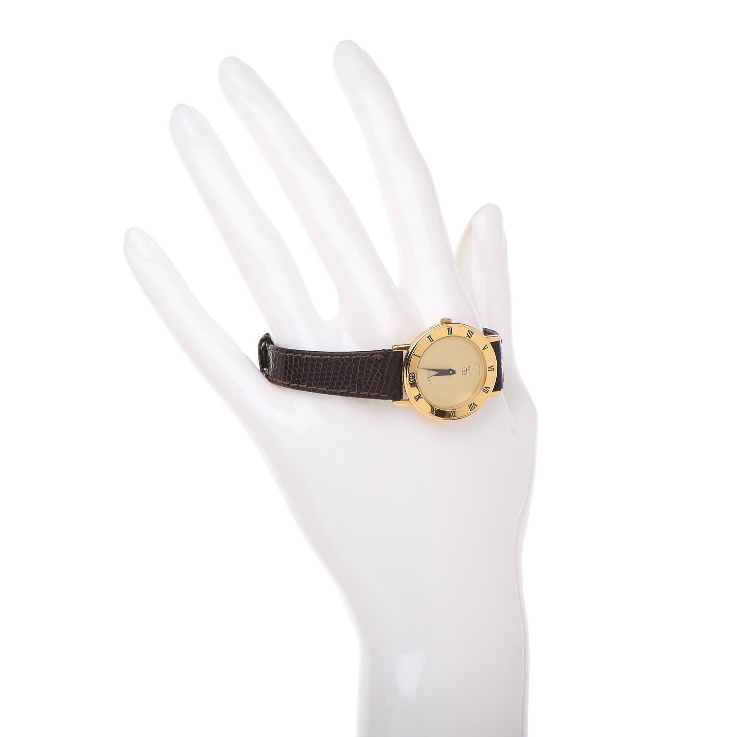 Gucci Stainless Steel Lizard 26mm 3001L Quartz Watch 2 of 10