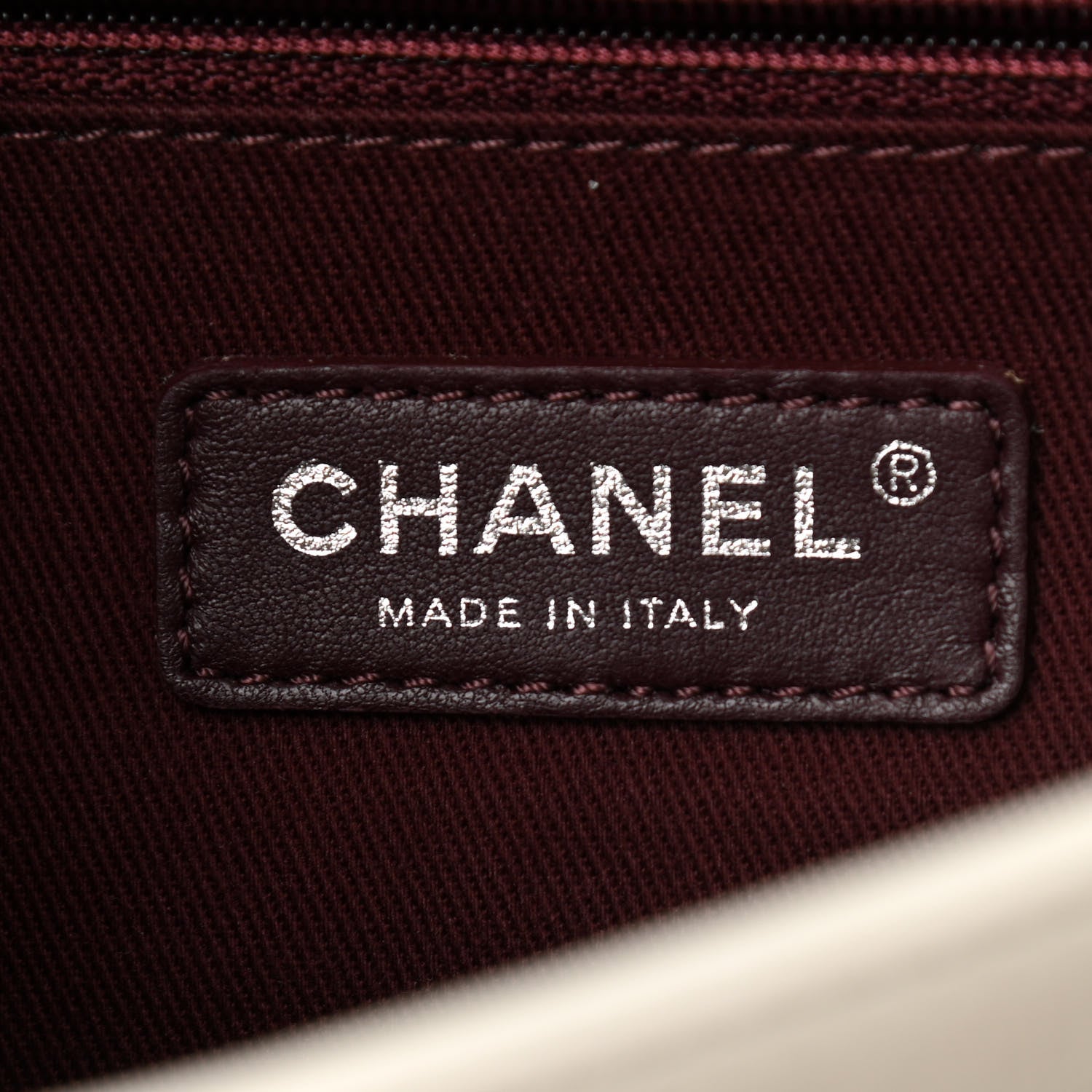 Chanel Glazed Calfskin Medium Perfect Edge Flap White 6 of 11