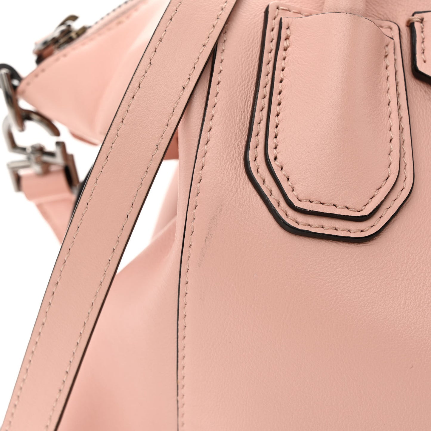 Calfskin Small Soft Antigona Candy Pink