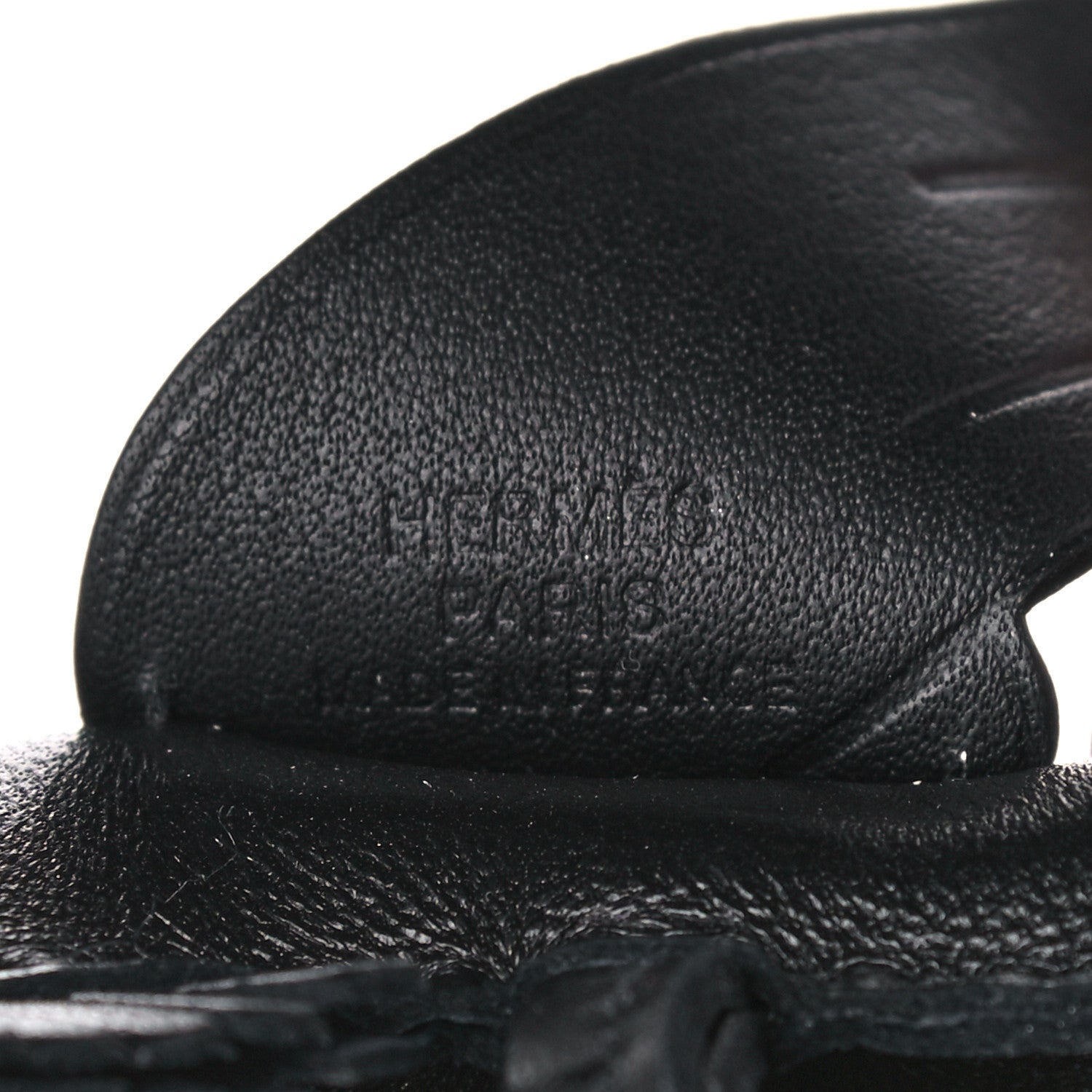 Hermes Milo Lambskin Grigri Rodeo Pegase Horse Bag Charm PM So Black 4 of 5