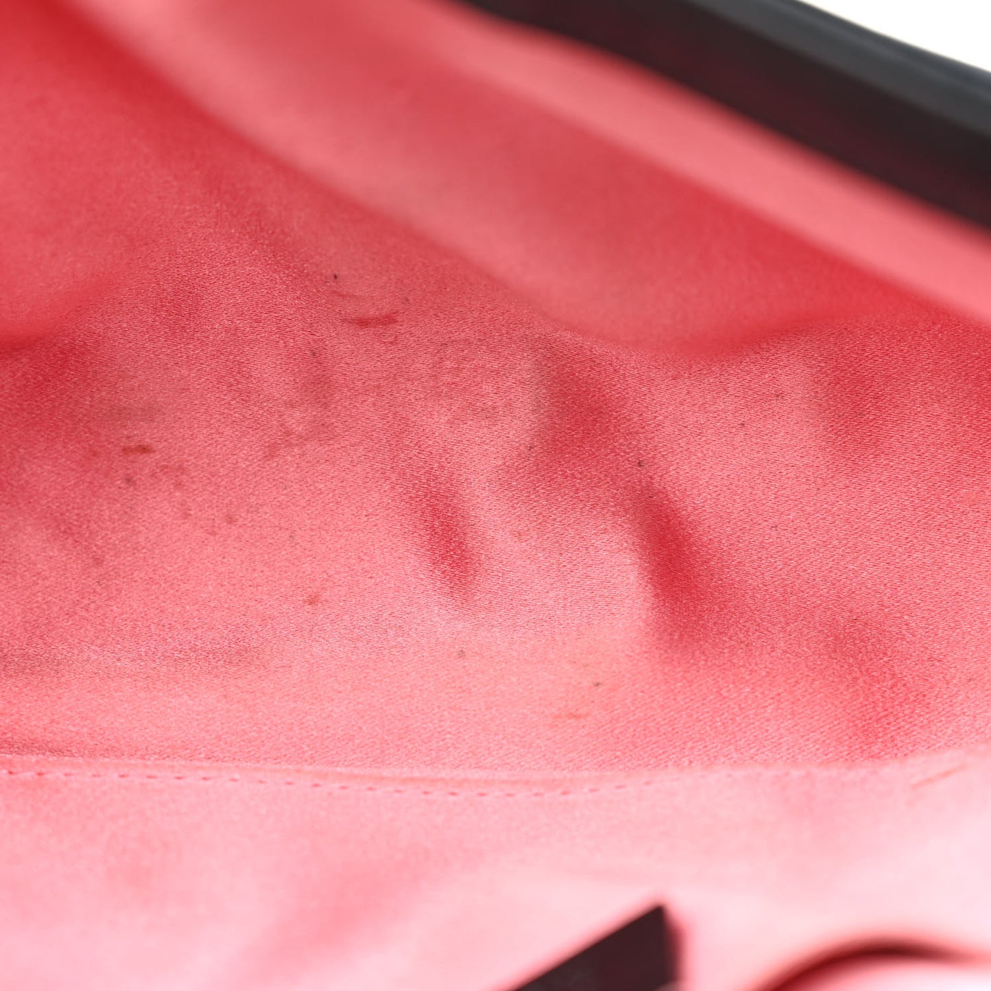 Velvet Matelasse Small GG Marmont Shoulder Bag Black