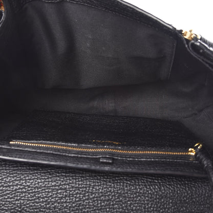 3.1 Phillip Lim 3.1 Textured Calfskin Medium Pashli Satchel Black 8 of 11