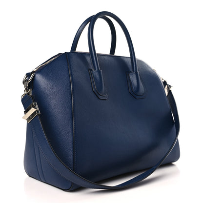 Givenchy Sugar Goatskin Medium Antigona Deep Blue 3 of 11
