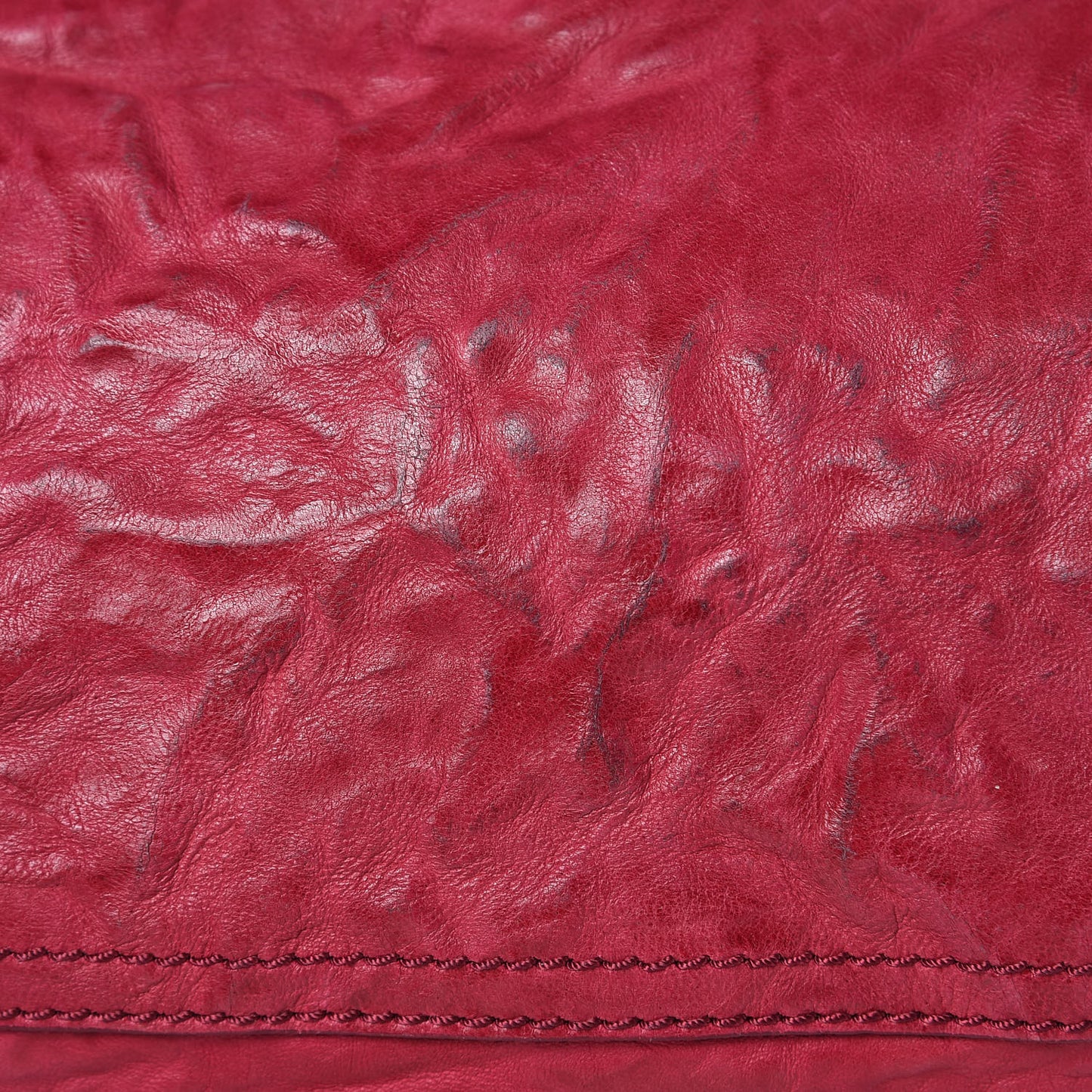 Tumbled Sheepskin Medium Pandora Cherry