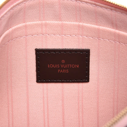 Louis Vuitton Damier Ebene Neverfull MM GM Pochette Rose Ballerine 6 of 7