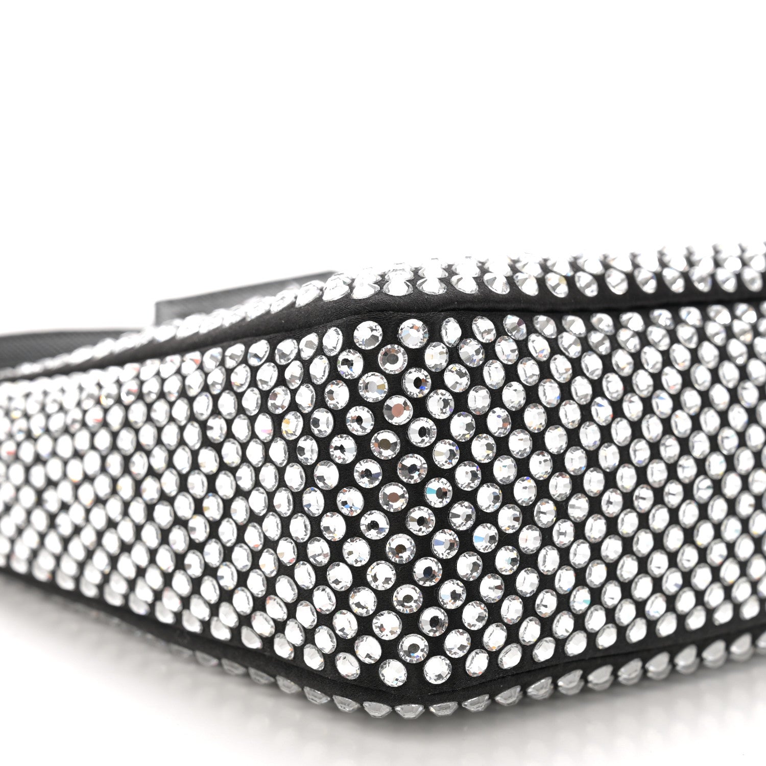 Prada Satin Crystal Mini Re-Edition 2000 Bag Cristal 9 of 11