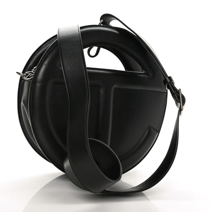 Telfar Vegan Leather Round Circle Bag Black 2 of 5