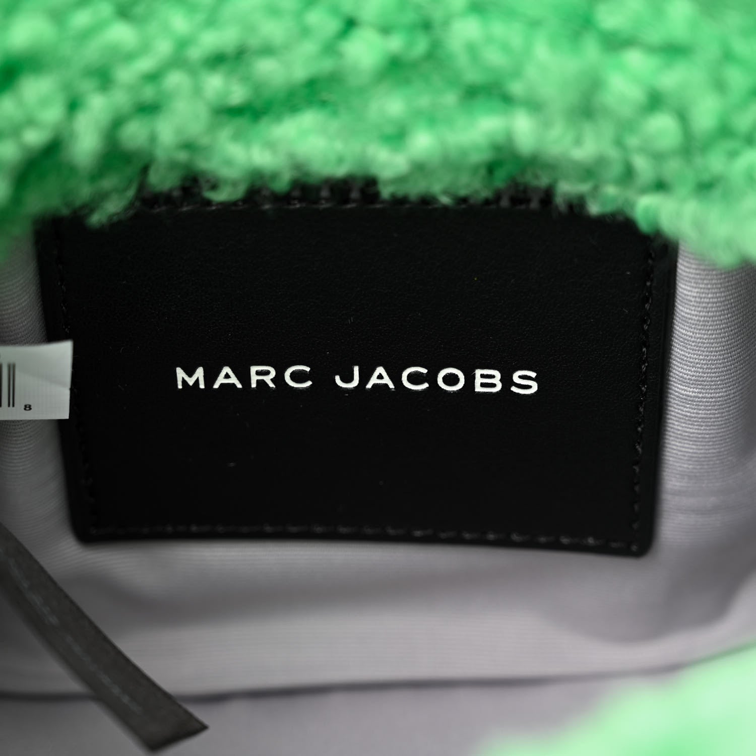 Marc Jacobs Polyester Cotton Mini The Teddy Traveler Tote Bag Fluffy Green 6 of 10