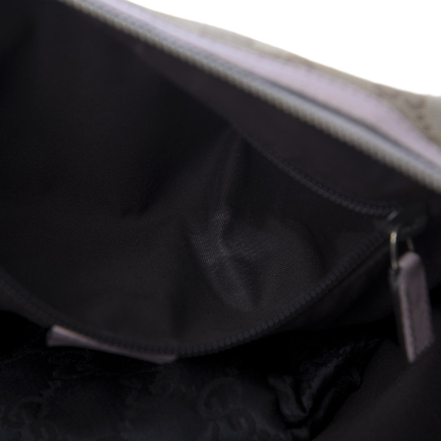Monogram Web Medium Half Moon Hobo Blue Pink