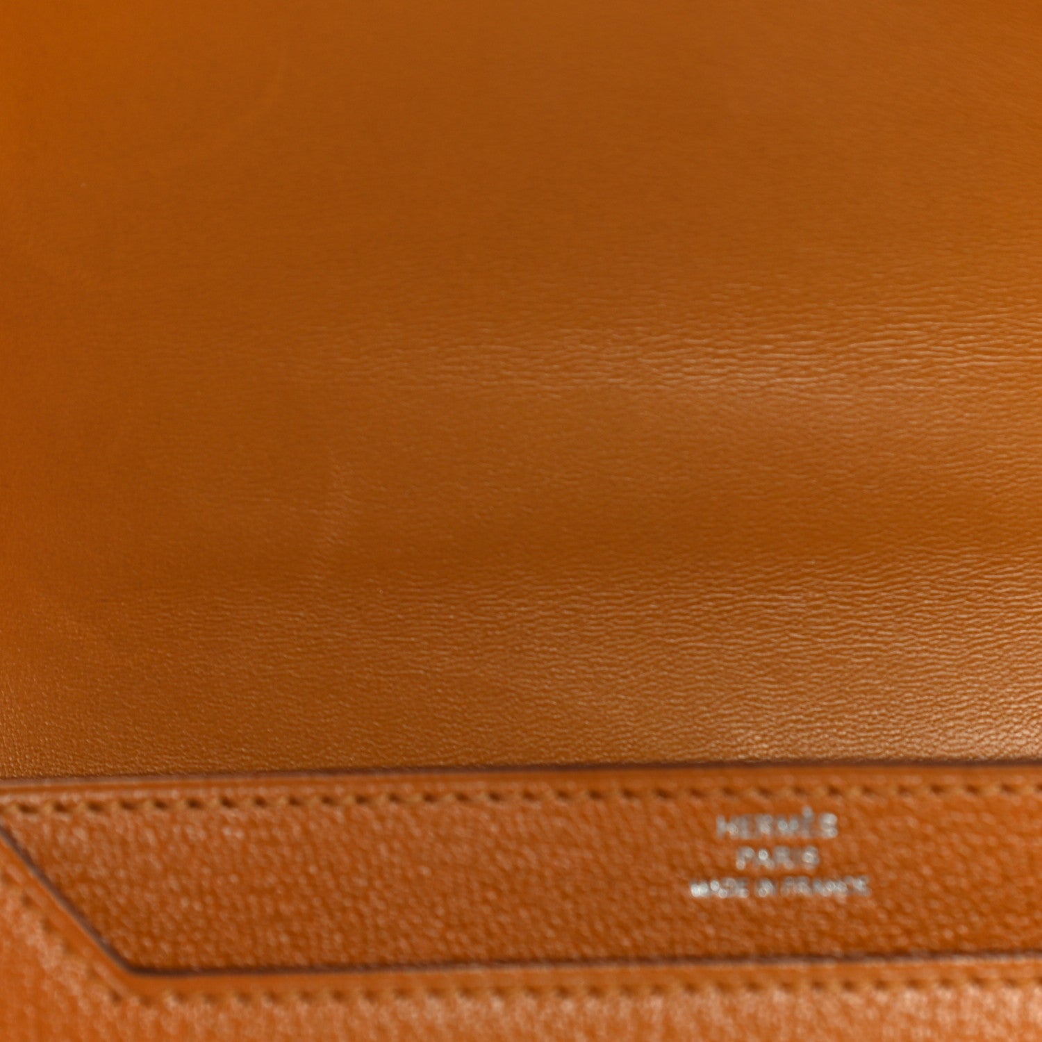 Hermes Chevre Mysore Mini Verrou Large Strap Bag Caramel 10 of 12