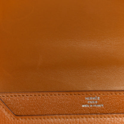 Hermes Chevre Mysore Mini Verrou Large Strap Bag Caramel 10 of 12
