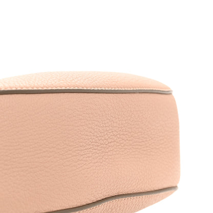 Chloe Grained Lambskin Drew Shoulder Bag Cement Pink 11 of 12