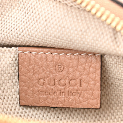 Gucci Pebbled Calfskin Small Soho Disco Bag Camelia 6 of 10