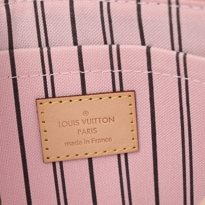 Louis Vuitton Monogram Neverfull MM GM Pochette Rose Ballerine 6 of 7