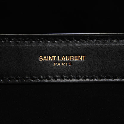Saint Laurent Suede Calfskin Small Sac De Jour Black 8 of 9