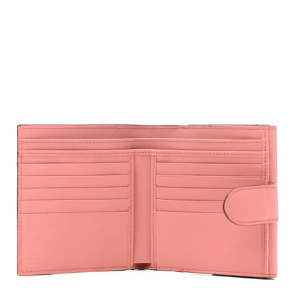 Gucci Moon Calfskin Interlocking G French Wallet Cameo Pink 7 of 10