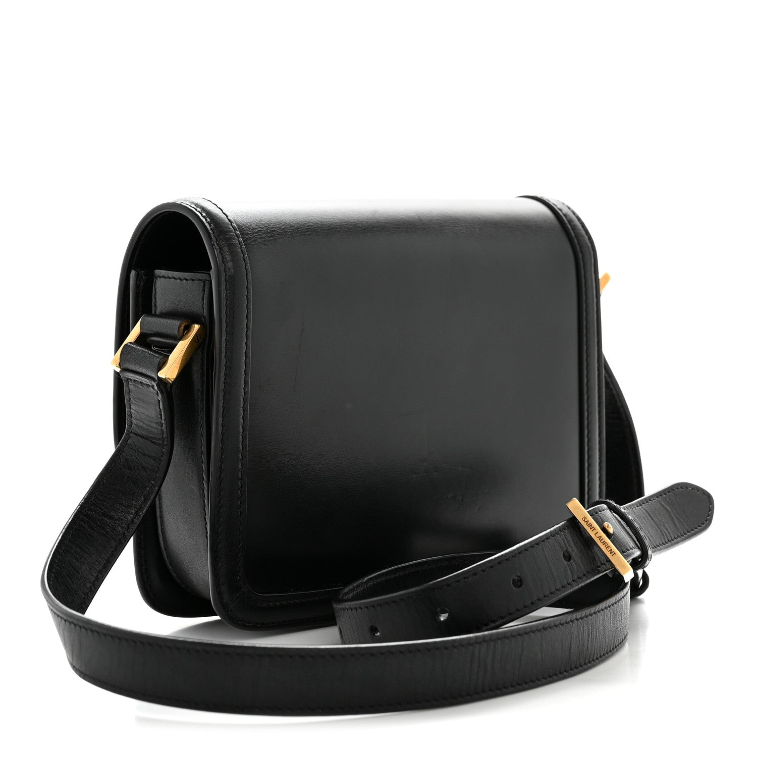 Saint Laurent Smooth Calfskin Small Solferino Satchel Black 3 of 16