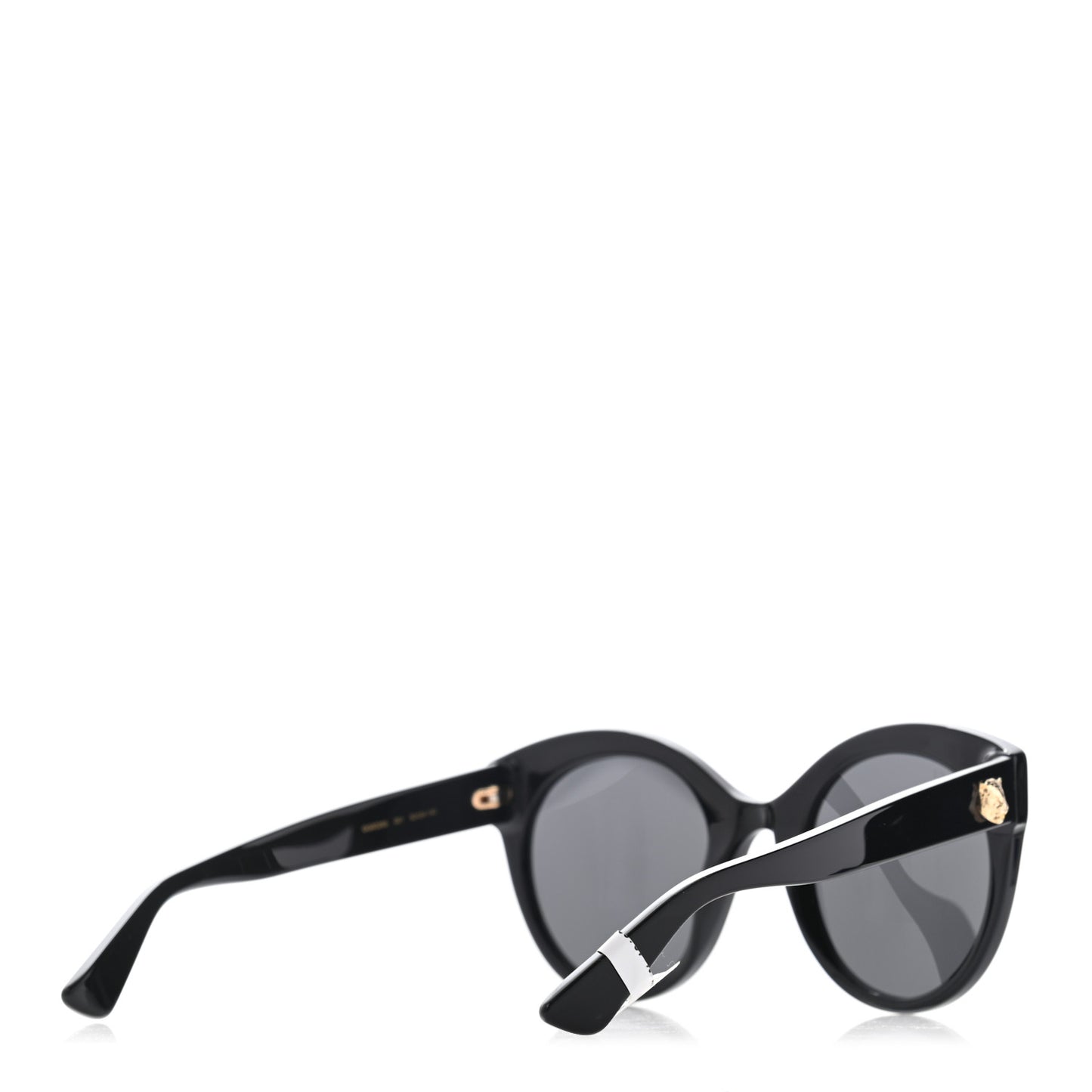 Round GG Sunglasses GG0028S Black