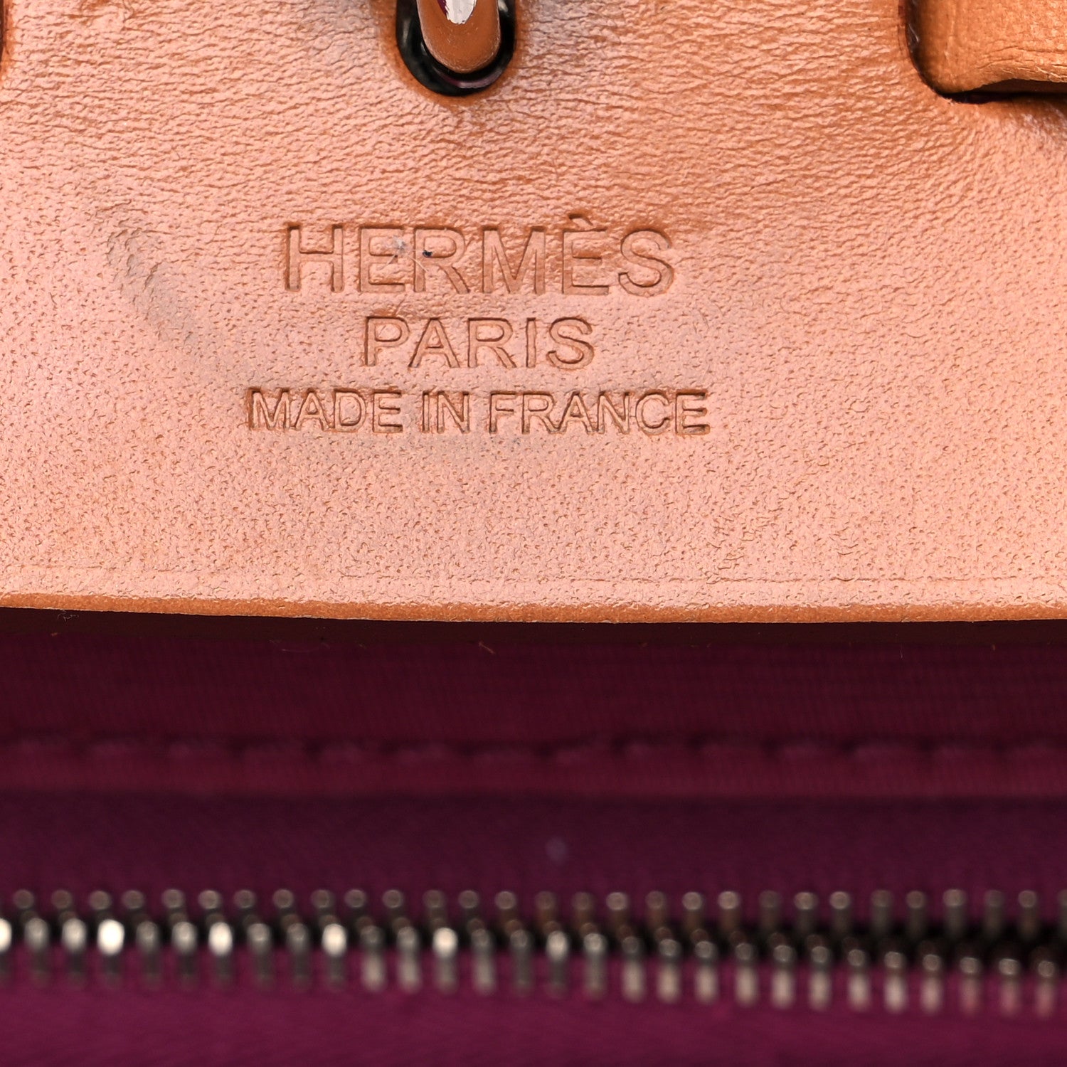 Hermes Vache Hunter Toile Herbag Zip 31 PM Tosca 7 of 19